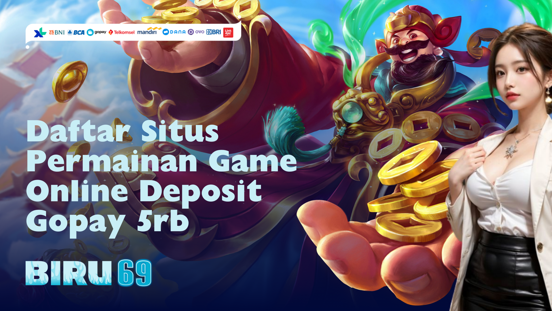 Daftar Situs Permainan Game Online Deposit Gopay 5rb